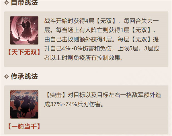 三国志战棋版吕布战法挑选攻略